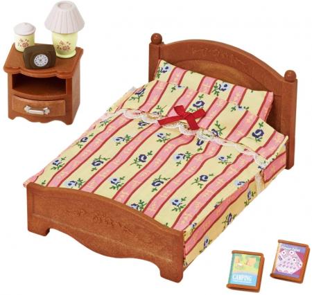 Sylvanian Families furniture semi-double bed Ka-512