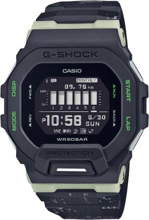 CASIO  G-SHOCK G-SHOCK G-SQUAD Bluetooth GBD-200LM-1JF Men's Black