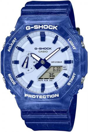 G-SHOCK  Online Limited Model GA-2100BWP-2AJR Men's Blue
