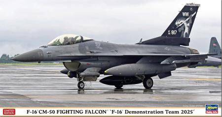 Hasegawa 1/48 scale American F-16CM-50 Fighting Falcon F-16 Demo Team 2025