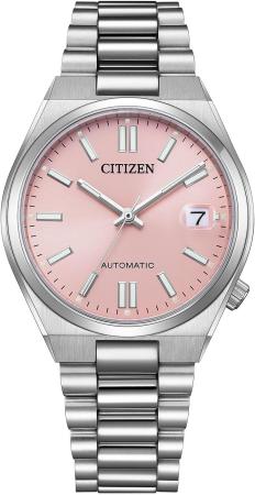 CITIZEN Citizen Collection Watch Waterproof Mechanical NJ0200-50Z Men's Silver and Pink