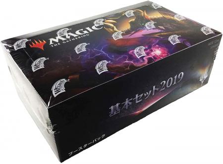 Magic: The Gathering Basic Set 2019 Booster Pack Japanese Version 36 Pack BOX