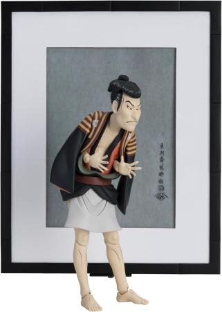 figma Sharaku's Third Generation Otani Oniji's Yakko Edobei, non-scale PVC & ABS pre-painted, fully assembled action figure