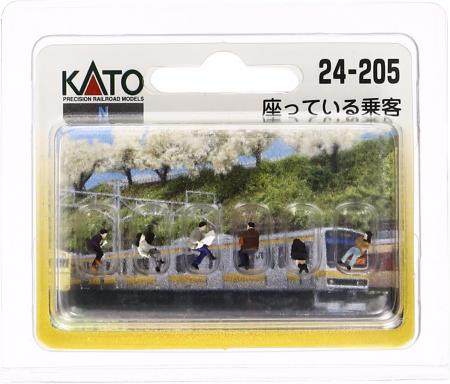 KATO N Gauge Seated Passenger 24-205 Diorama Supplies