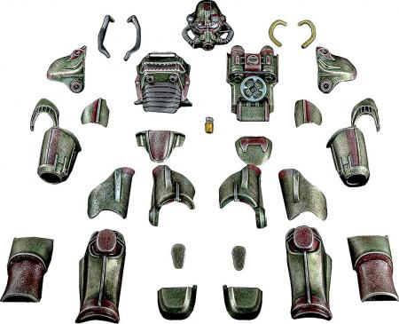 Fallout 1/6 T 45 Hot Rod Shark Armor Pack 1/6 scale ABS & PVC & POM painted figure parts