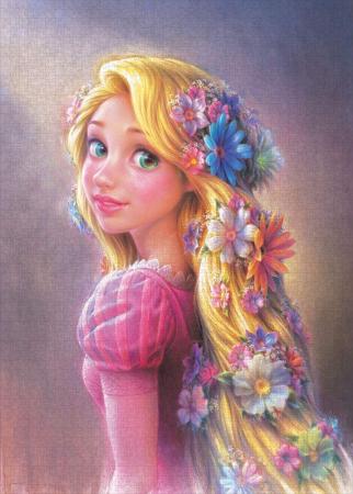 Jigsaw Puzzle Tangled Rapunzel Shining Hair Princess 2000 Pieces (73x102cm) D-2000-633