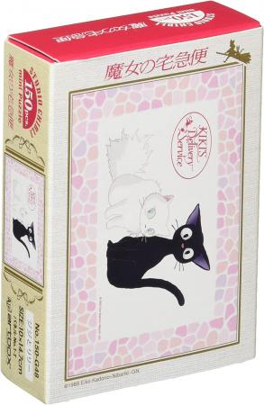 Ensky 150 Piece Jigsaw Puzzle Kiki's Delivery Service Jiji and Lily Mini Puzzle (10x14.7cm) 150-G48