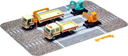 Tomytec The Truck Collection Torakore Track and Railroad Track Vehicle Set D Diorama Supplies 319931