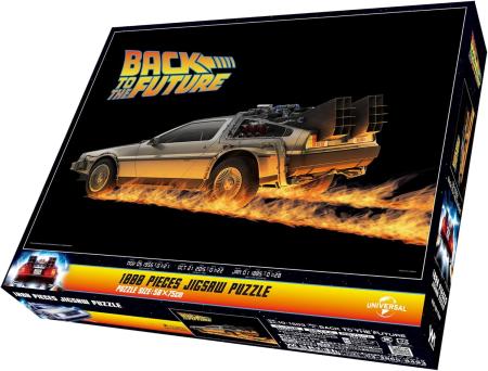 Yanoman (Made in Japan) 1000-Piece Jigsaw Puzzle BACK TO THE FUTURE (50x75cm) 10-1503 Includes a piece request postcard, adhesive, a spatula, a service card, and a jigsaw puzzle instruction manual