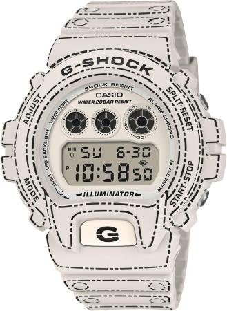 CASIO G-Shock Watch Made in Japan Origami Design and Environmentally Friendly Materials, DW-6900RGM-5JR, Men's, Off-White