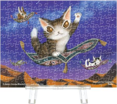 Yanoman 150 Piece Petit Paris Clear Jigsaw Puzzle WACHIFIELD Desert Shooting Star (7.6x10.2cm) 2308-66 No glue required No frame required Mini easel included Piece request postcard included