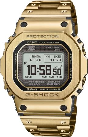 Casio G-Shock Watch (Official Japanese Product) GMW-BZ5000GD-9JF Men's Gold, Full Metal Display, MIP LCD, Bluetooth, Radio-Controlled Solar Powered