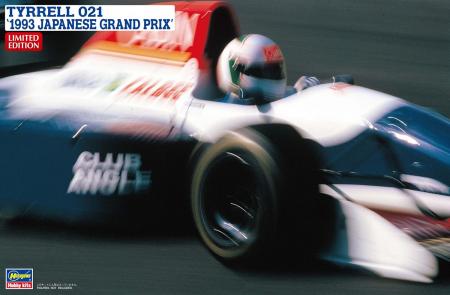 Hasegawa 1/24 Tyrrell 021 1993 Japanese Grand Prix Plastic Model 20738 (Car)