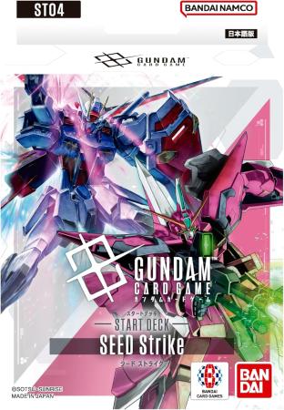 BANDAI Gundam Card Game Start Deck SEED Strike (ST04)