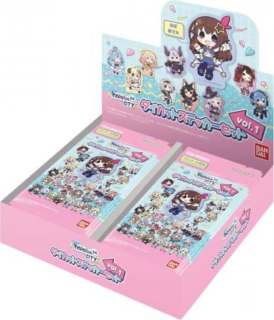BANDAI hololive CITY24 Die-cut Sticker Set Vol.1 (Pack) (BOX) 20 packs