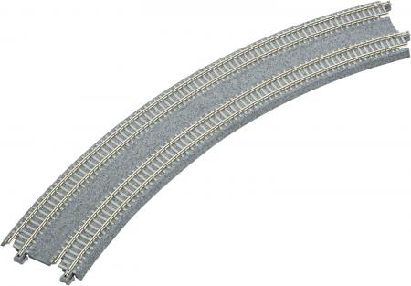 KATO N gauge double-track curve track R414/381-45 ° 2 pieces 20-181 model railroad supplies