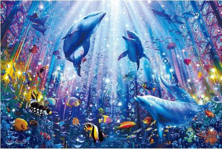 1000Pieces Puzzle Lassen Angelus (Glowing Puzzle) (50x75cm)