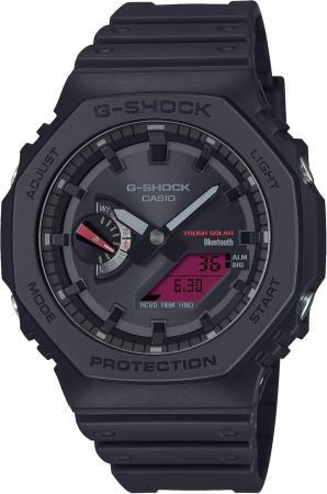 CASIO G-Shock Watch Made with environmentally friendly materials Bluetooth Tough Solar GA-B2100BBR-1AJF Men's Black