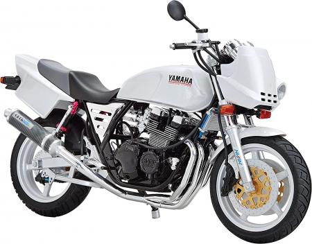 Aoshima Bunka Kyozai 1/12 The Bike Series No.54 Yamaha 4HM XJR400S 1994 with Custom Parts Plastic Model