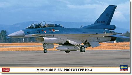 Hasegawa 02448 1/72 Air Self-Defense Force Mitsubishi F-2B Prototype No. 4 Plastic Model