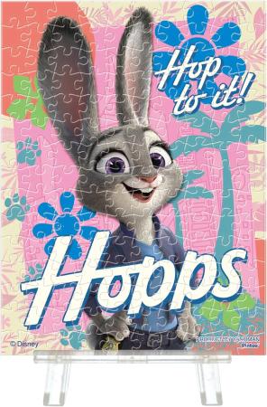 Disney Judy Hopps/Zootopia 2 150-Piece Petit Paris Clear Jigsaw Puzzle (7.6x10.2cm) 2308-73 No Glue, No Frame, Mini Easel Included, Piece Request Postcard Included