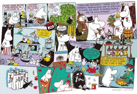 300Pieces Puzzle Dining at Moomin Valley (Ver.2) (26x38cm)