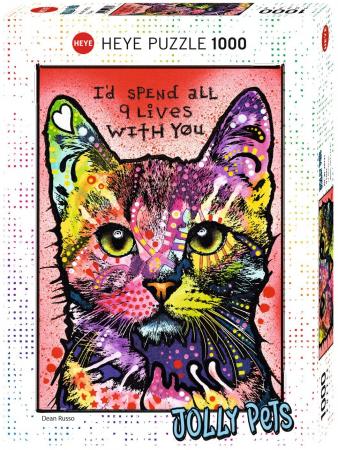HEYE Puzzle   29731  Dean Russo  :  9 Lives  (1000 Pieces)