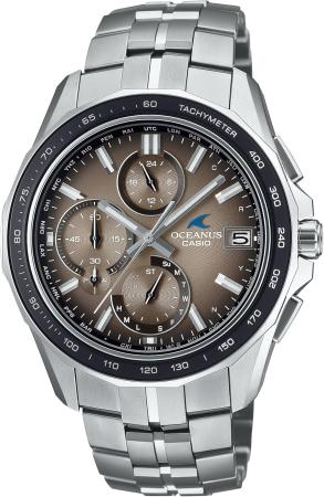 CASIO Oceanus Watch Manta Retro Tone Collection Limited to 1,200 Pieces Worldwide Bluetooth Radio Solar Sapphire Glass OCW-S7000RA-5AJF Men's Silver