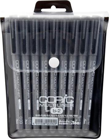 COPIC Too Copic Marker Multiliner B-2 Set