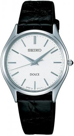 SEIKO DOLCE quartz sapphire glass inner surface non-reflective coating SACM171 black