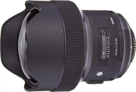 SIGMA Single Focus Ultra Wide Angle Lens Art 14mm F1.8 DG HSM for Nikon Full Size Compatible