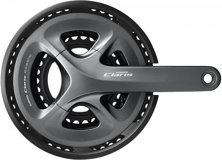 SHIMANO Front Chain Wheel (ROAD) FC-R2030 50 × 39 × 30T 170mm 8S with Chain Guard EFCR2030CX090C CLARIS (Claris)