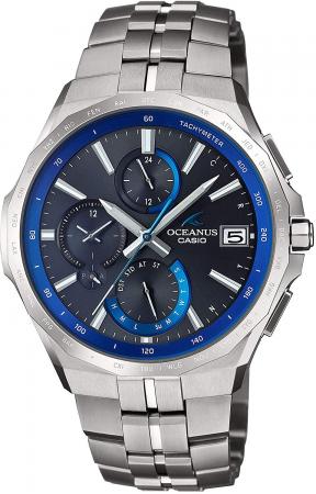 Radio wave solar OCW-S5000-1AJF men silver equipped with CASIO Oceanus Manta Bluetooth