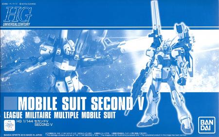 BANDAI SPIRITS HG 1/144 Second V Plastic Model (Hobby Online Shop Limited)