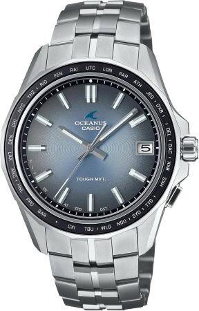 CASIO Oceanus Watch Made in Japan Manta Retro Tone Collection Bluetooth Radio Solar Sapphire Glass OCW-S400RA-2AJF Men's Silver