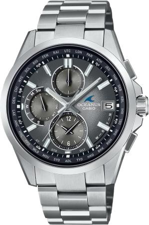 CASIO Oceanus Watch CLASSIC LINE Retro Tone Collection Limited to 1,000 pieces worldwide Radio Solar Sapphire Glass OCW-T2600RA-8AJF Men's Silver