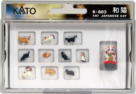 KATO HO gauge 1/87 Japanese cat 6-603