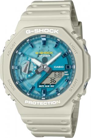 CASIO G-Shock OASIS OF DAY AND NIGHT series Made with environmentally friendly materials GA-2100AS-5AJF Men's Beige