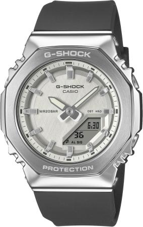 CASIO G-Shock Watch Authentic Japanese Model GM-S2110-1A7JF Women's Back with Metal Cover