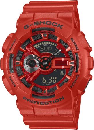 CASIO G-Shock Watch Made with Environmentally Friendly Materials GA-110RRB-4AJF Men's Red