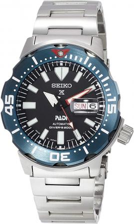 SEIKO PROSPEX 200m waterproof mechanical diver's watch for air diving automatic winding (with manual winding) PADI collaboration model SBDY057 men's silver
