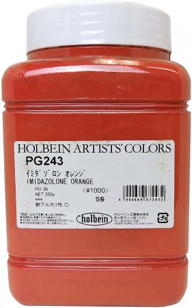 Holbein Oil Paint Pigment Imidazolone Orange PG243 # 1000 (550g)