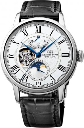 ORIENT Orient Star Mechanical Moon Phase Mechanical self-winding (with manual winding) White RK-AM0001S