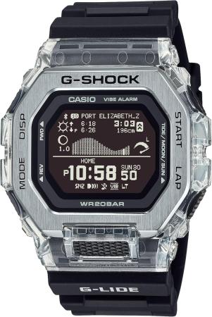 CASIO G-Shock Watch G-LIDE Equipped with Bluetooth Uses Environmentally Friendly Materials GBX-100S-1JF Men's Black