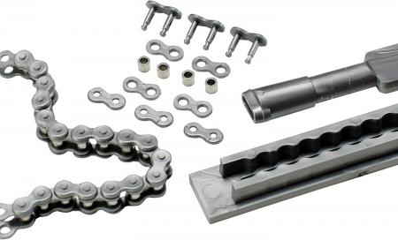 TAMIYA Detail Up Parts Series No.74 1/6 Motorcycle Assembly Type Chain Set Plastic Model Parts 12674
