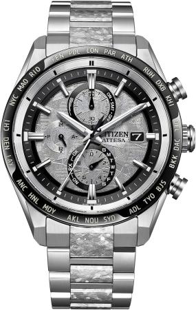 CITIZEN Watch Attesa Limited Edition Titanium Platinum ACT Line Silver AT8284-61A Men's Silver