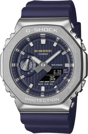 CASIO G-Shock Watch PRECIOUS HEART SELECTION 2025 Metal Covered GM-2110SH-2AJF Men's Navy