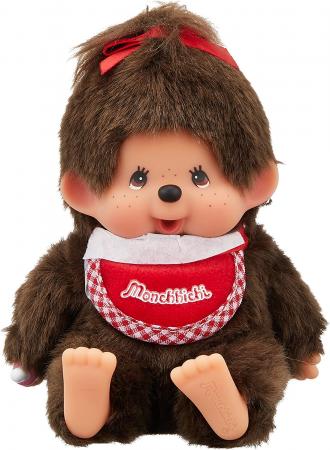 Sekiguchi Monchhichi Premium Standard SS Brown Girl Sitting Plush Toy 226788