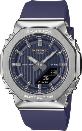 CASIO G-Shock Watch PRECIOUS HEART SELECTION 2025 Metal Covered GM-S2110SH-2AJF Women's Blue