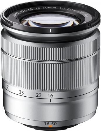 FUJIFILM XC Lens FUJINON Standard Zoom Lens F XC16-50mmF3.5-5.6 OIS S Silver